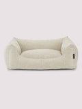 Billy bouclé dog bed in beige