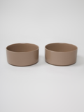 Oli ceramic dog bowl in cacao